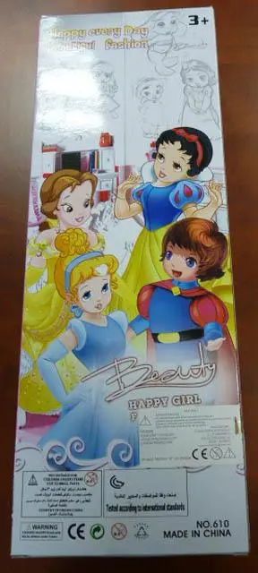 Foto aus der offiziellen Meldung: Fengxin Craft Toys Factory. Beauty Happy Girl Plastikpuppe — Risiko: Chemikalie