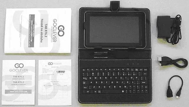 Foto dell’avviso ufficiale: Goclever Tablet Mobile Internet Device Computer per tablet — rischio: Scossa elettrica