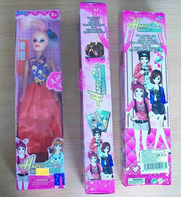 Photo de l’avis officiel: Belokid Happy girls elegant design Poupée en plastique — risque: Risque chimique