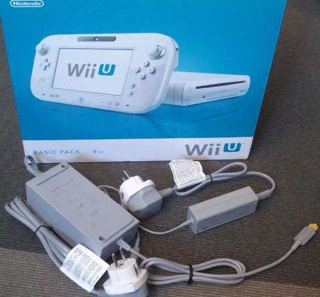 Foto uit de officiële melding: Nintendo Wii U Spelcomputer — risico: Brand