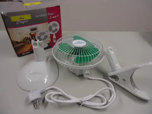 Foto do aviso oficial: MISTER PLUGINS Ventilador Pinza Ventoinha elétrico — risco: Choque elétrico