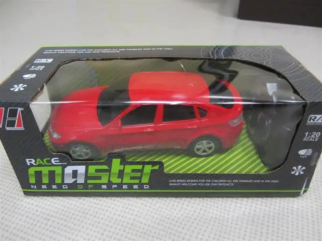 Foto aus der offiziellen Meldung: Imagin Race Master Need of speed Funkgesteuertes Auto — Risiko: Verbrennungen & Chemikalie