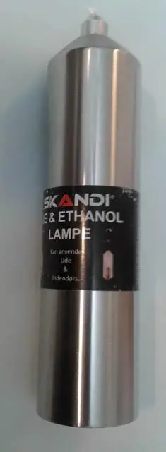 Photo de l’avis officiel: Skandi Lampe à huile — risque: Risque chimique