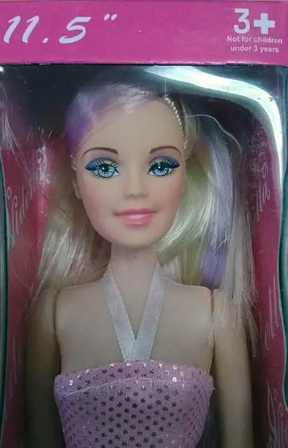Foto do aviso oficial: Aidella Boneca de plástico — risco: Químico (A12/0314/14)