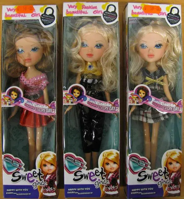 Photo de l’avis officiel: Home Special Sweet Girlz Poupée en plastique — risque: Risque chimique