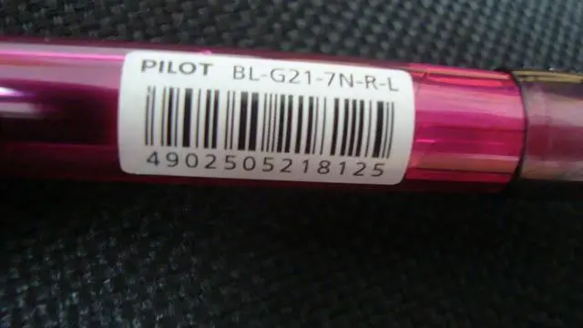 Foto dell’avviso ufficiale: PILOT La penna — rischio: Rischio chimico
