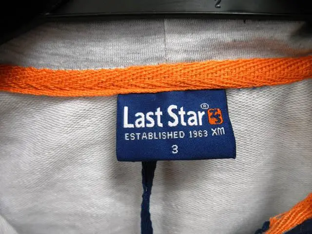 Foto do aviso oficial: Last Star Conjunto de roupas para crianças — risco: Estrangulamento (A12/0335/14)