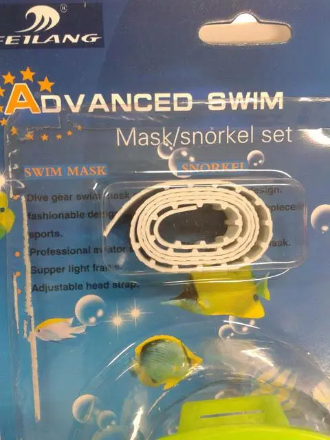 Photo de l’avis officiel: Feilang Advanced swim Ensemble de lunettes et de tuba — risque: Risque chimique