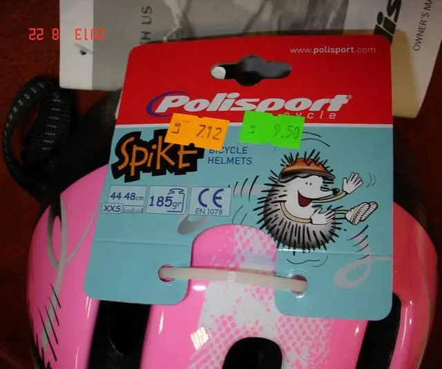 Photo de l’avis officiel: Polisport Spike Bicycle Helmets Casque de vélo — risque: Blessures
