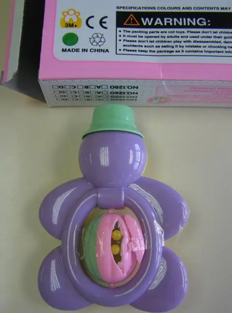 Photo de l’avis officiel: Le Bei Sweet Give - Baby Series Jeu de hochet — risque: Étouffement