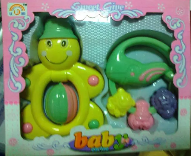 Photo de l’avis officiel: Le Bei Sweet Give - Baby Series Jeu de hochet — risque: Étouffement
