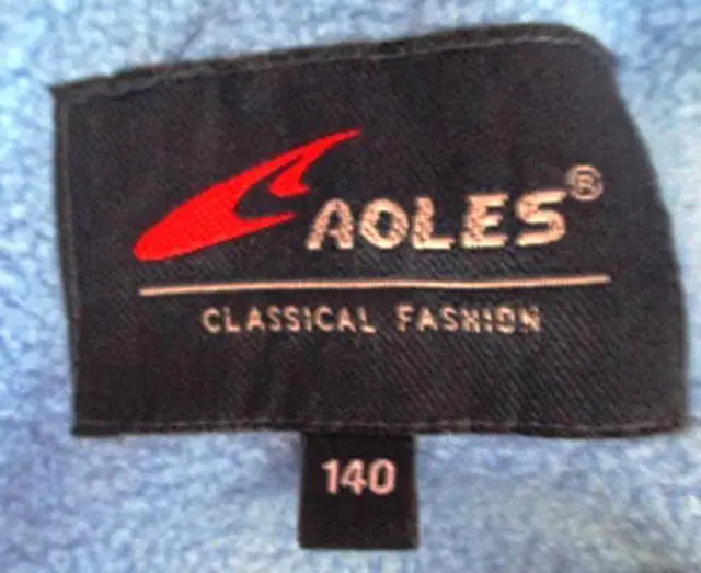 Photo from the official notice: Aoles children's jacket — injuries & strangulation risk