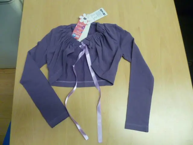 Foto uit de officiële melding: RNS Ronis Kinderbolero — risico: Verwurging