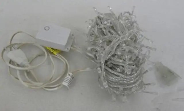 Photo from the official notice: Hochman 200L Christmas lights lighting chain — electric shock risk