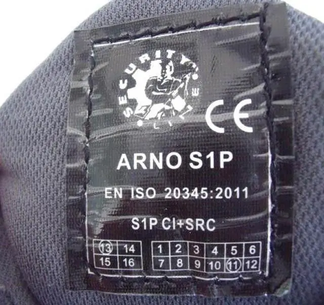 Photo de l’avis officiel: New Arno Chaussures de sécurité — risque: Risque chimique