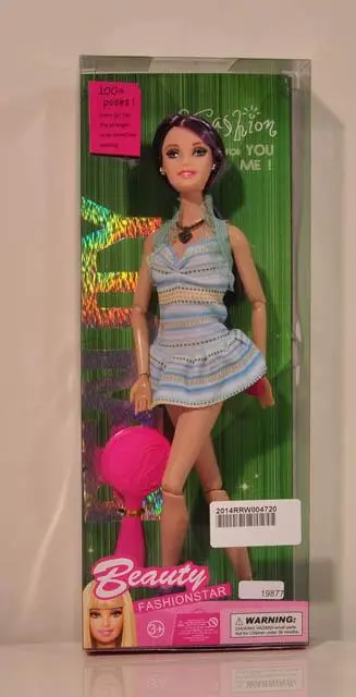 Foto do aviso oficial: Happy Toys Beauty Fashion Star Boneca de plástico — risco: Químico