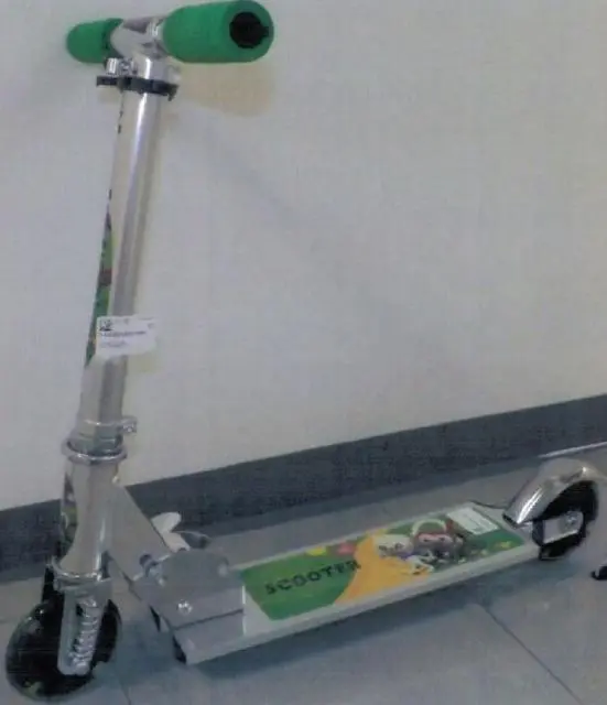 Photo de l’avis officiel: Folded slider Scooter pliable pour enfants — risque: Blessures