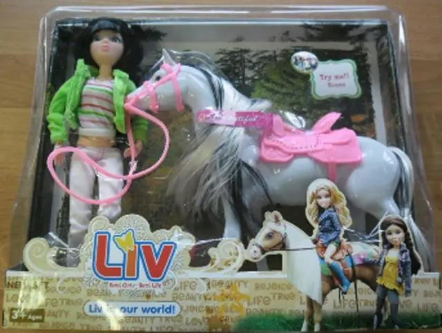 Foto do aviso oficial: Hornet Liv Boneca de plástico com cavalo — risco: Químico