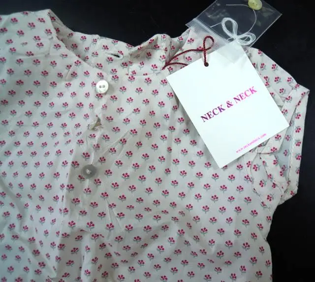 Photo from the official notice: Neck &amp; Neck babies' clothes — choking risk