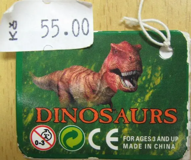 Foto dell’avviso ufficiale: Dinosaurs-Doublehead Monster Giocattolo di plastica — rischio: Rischio chimico