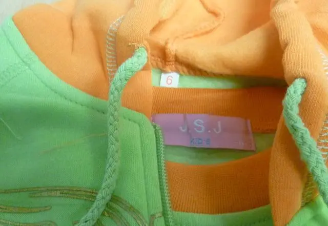 Foto uit de officiële melding: JSJ Kid's Kinderkleding set — risico: Verwonding & Verwurging