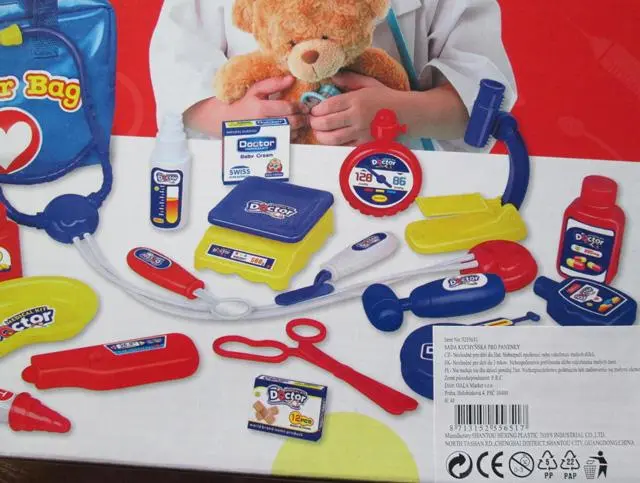Foto dell’avviso ufficiale: HENG JIAN TOYS Doctor Medical Kit Giocattolo di plastica — rischio: Rischio chimico