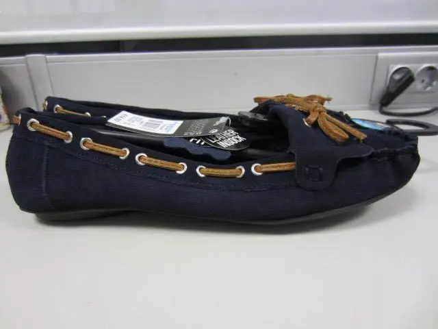 Photo de l’avis officiel: Primark (Wide Fit) Navy Chaussures pour dames — risque: Risque chimique