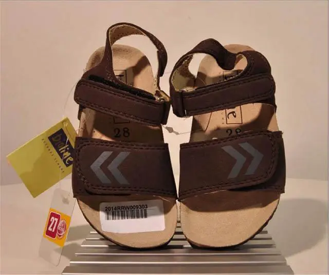 Foto dell’avviso ufficiale: Bioline Sandali per bambini — rischio: Rischio chimico (A12/0738/14)