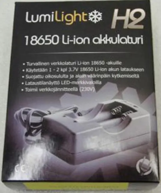 Photo de l’avis officiel: Lumilight H2 18650 Li-ion Akkulaturi Chargeur de batterie — risque: Choc électrique