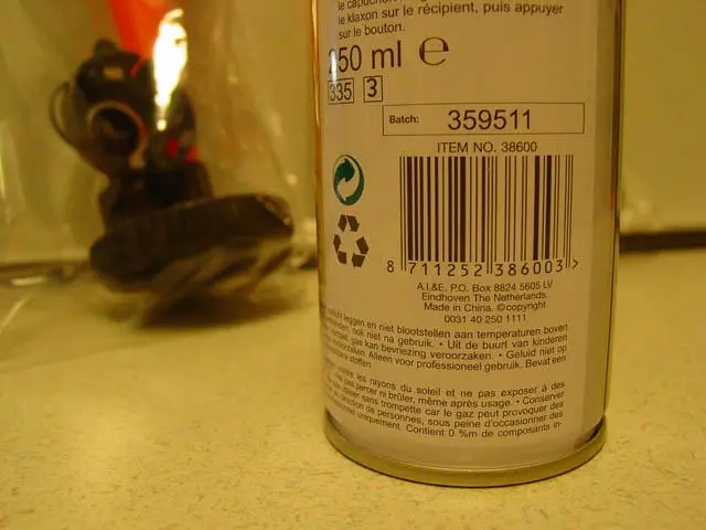 Foto do aviso oficial: A. I. &amp; E. Air Horn  (Druckluftfanfare – Luchthoorn -  Klaxon á Air) Chifre de ar — risco: Queimaduras & Incêndio