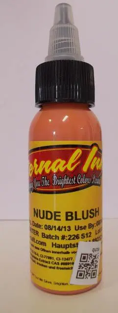 Photo de l’avis officiel: Eternal Ink Nude Blush Encre de tatouage — risque: Risque chimique (A12/0800/14)