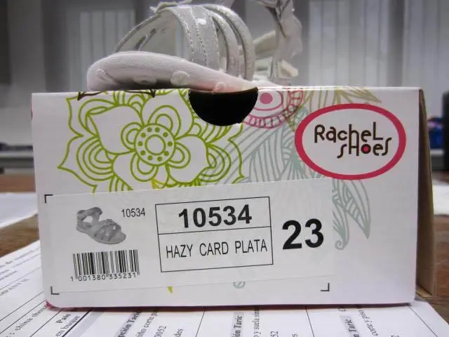 Photo de l’avis officiel: Rachel Shoes Sandales pour filles — risque: Risque chimique