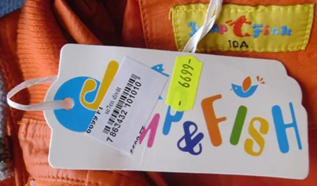 Foto dell’avviso ufficiale: Jump &amp; Fish Giacca per bambini — rischio: Strangolamento (A12/0872/14)