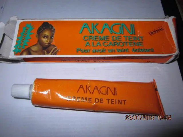 Photo de l’avis officiel: AKAGNI Crème éclaircissante pour la peau — risque: Risque chimique