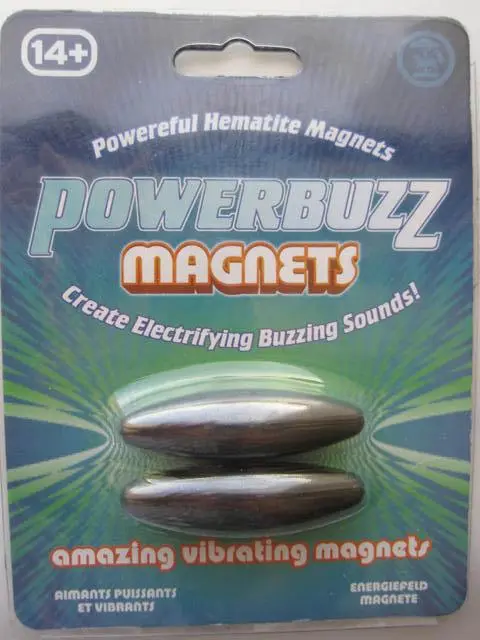 Photo de l’avis officiel: Tobar Powerbuzz Magnets Aimants — risque: Blessures