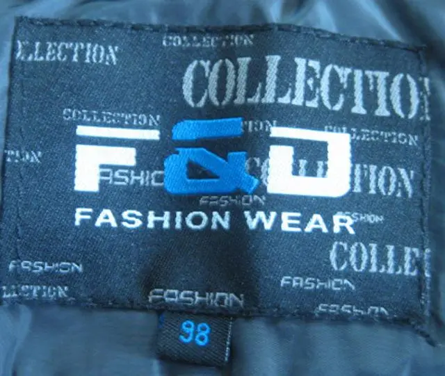 Photo de l’avis officiel: F&amp;D Veste de garçon — risque: Etranglement