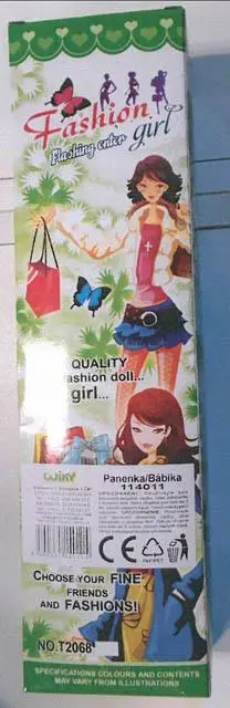 Foto do aviso oficial: Wiky Fashion girl Flashing enter Boneca de plástico — risco: Químico