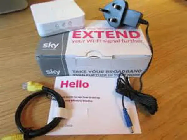 Photo from the official notice: Sky AirTies SC201 Sky Wireless Connector and AirTies SB601 Sky Wireless Booster wireless connector and wireles — electric shock risk