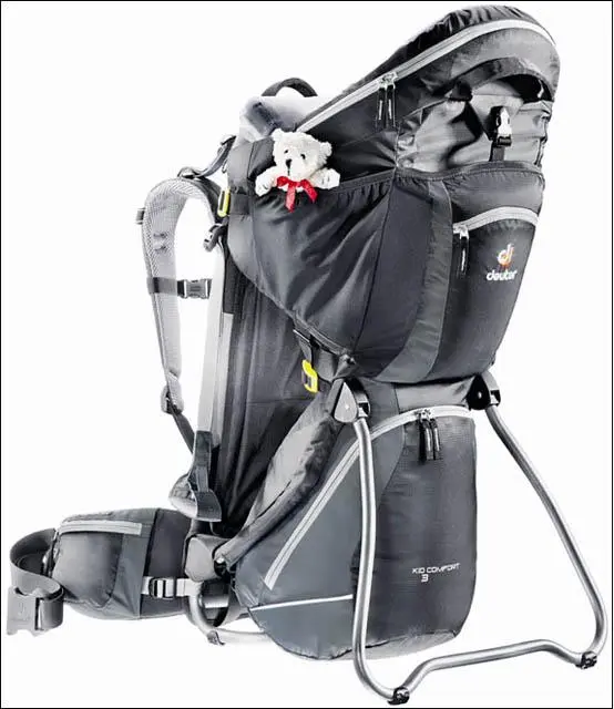 Foto aus der offiziellen Meldung: DEUTER Kid Comfort III Babytrage — Risiko: Ersticken