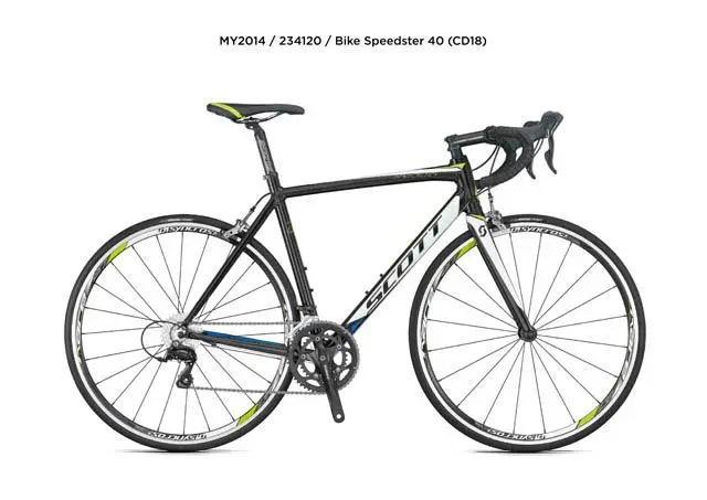 Photo de l’avis officiel: Scott Scott Speedster Vélo — risque: Blessures