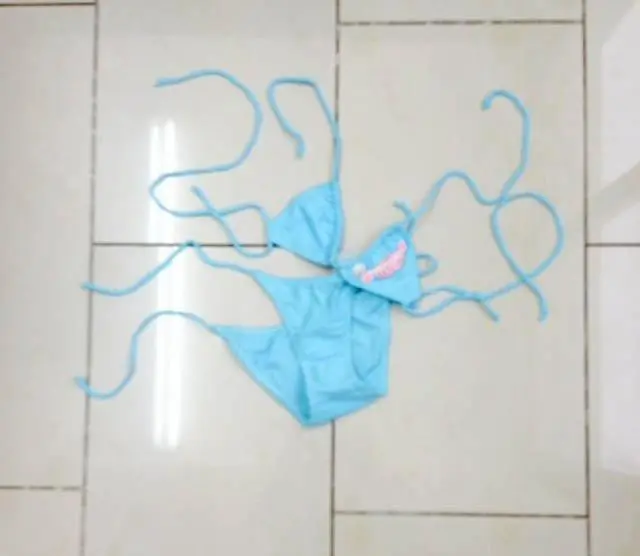 Photo de l’avis officiel: Yike Bikini des filles — risque: Blessures & Etranglement (A12/1041/14)