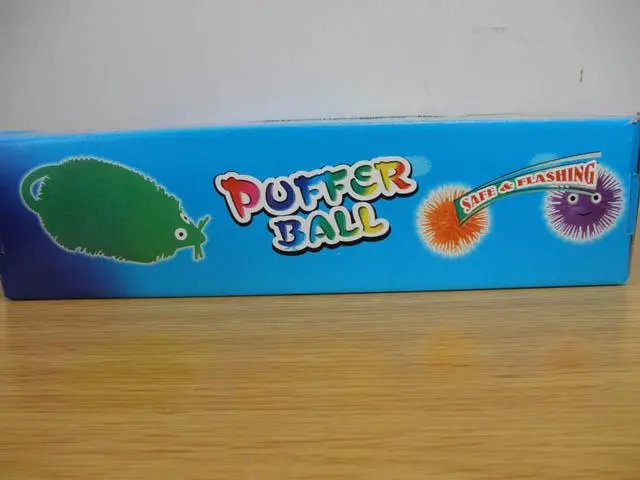 Photo from the official notice: YO-YO Ball puffer ball — strangulation risk