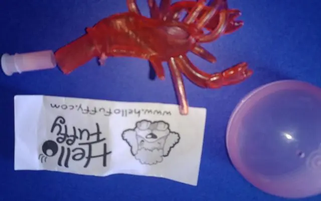 Foto dell’avviso ufficiale: Hello Fuffy Gonfia Sticky Giocattolo gonfiabile di plastica — rischio: Ostruzione delle vie aeree