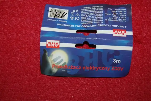 Photo de l’avis officiel: BHC Plomb d’extension — risque: Choc électrique (A12/1084/14)