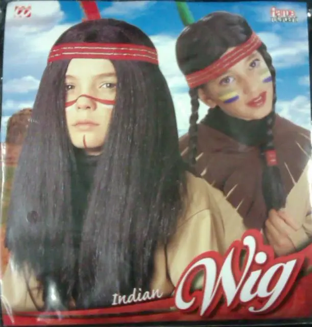 Foto do aviso oficial: Widmann Indian wig Capachinho de vestido chique — risco: Queimaduras