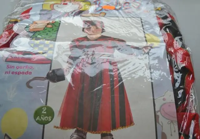 Foto do aviso oficial: Profisa Traje de fantasia — risco: Ferimentos & Estrangulamento