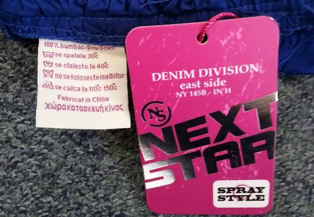 Photo de l’avis officiel: NEXT STAR Denim Division East Side Pantalons pour filles — risque: Blessures