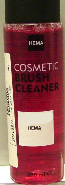 Foto dell’avviso ufficiale: Hema Cosmetic Brush Cleaner Detergente per spazzole — rischio: Ustioni & Incendio