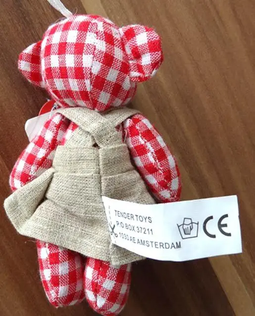 Photo de l’avis officiel: Tender Toys Teddy Jouet doux — risque: Étouffement