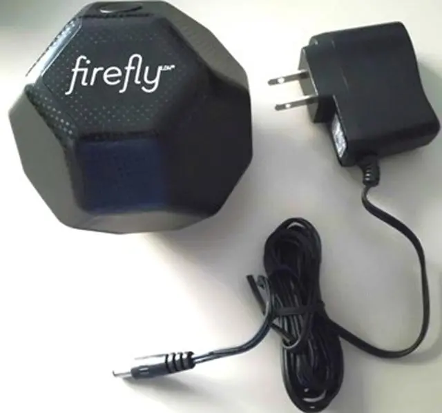 Foto aus der offiziellen Meldung: Firefly The Little Laser Lamp Laserleuchte — Risiko: Sehschaden & Elektrischer Schlag